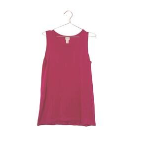 Gilli stitch fix magenta pink ruched sleeveless blouse medium new with tag